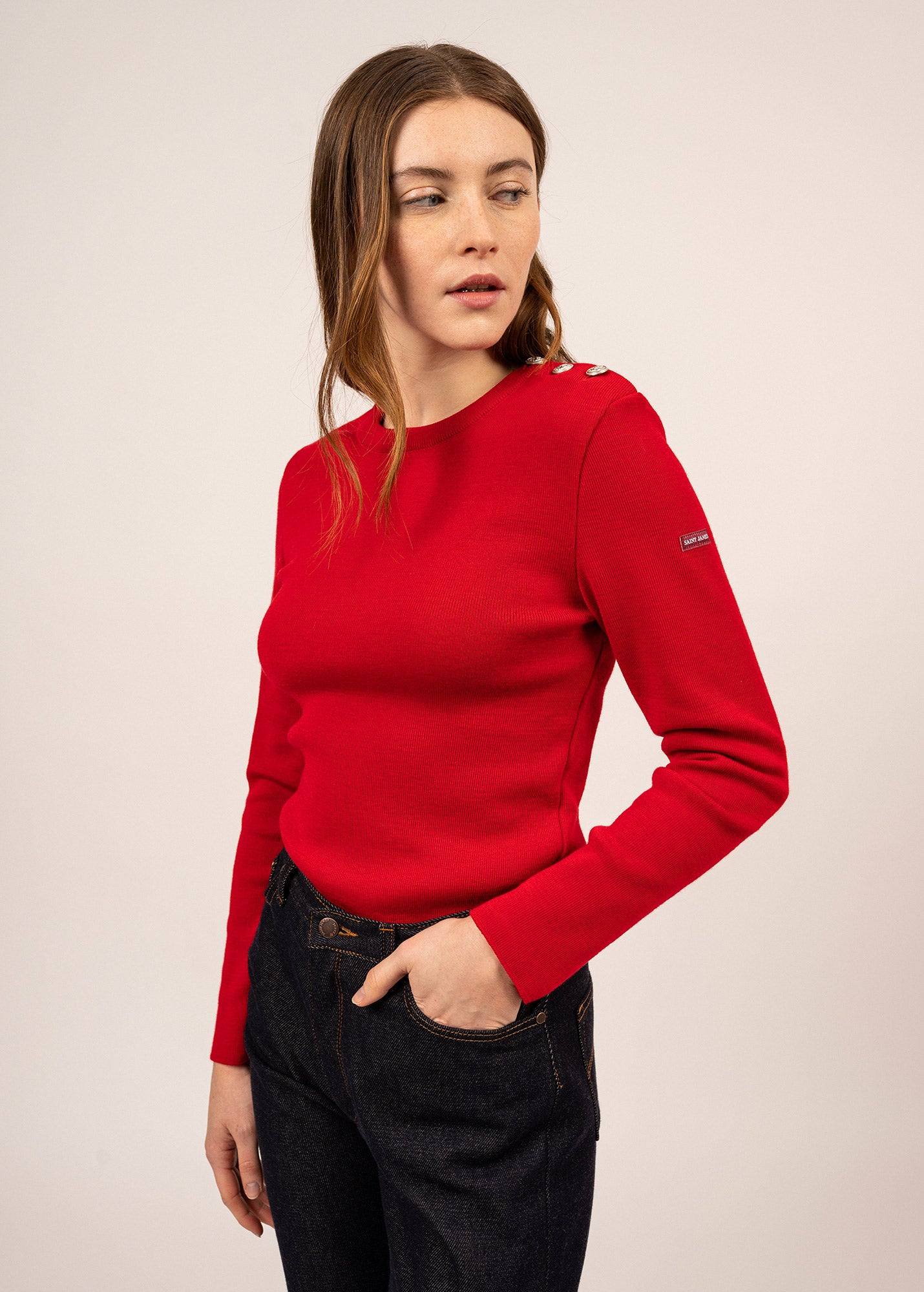 Pull marin uni Marée