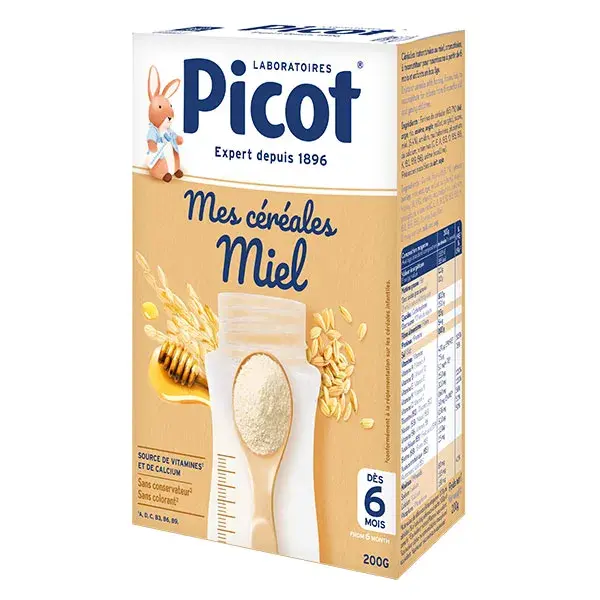 Cereal Picot My Honey - a partir de 6 meses - 200g