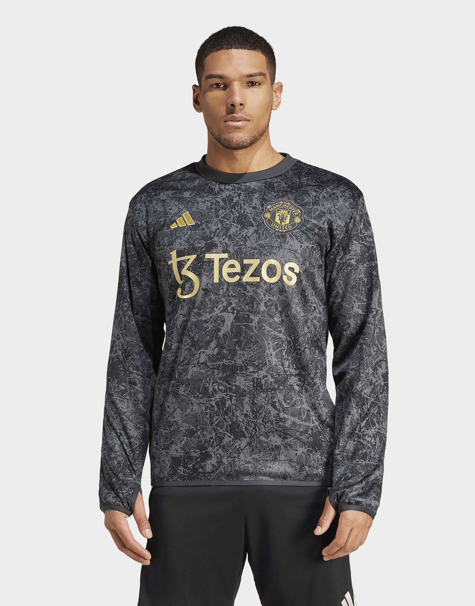 adidas Haut d'échauffement Manchester United Stone Roses