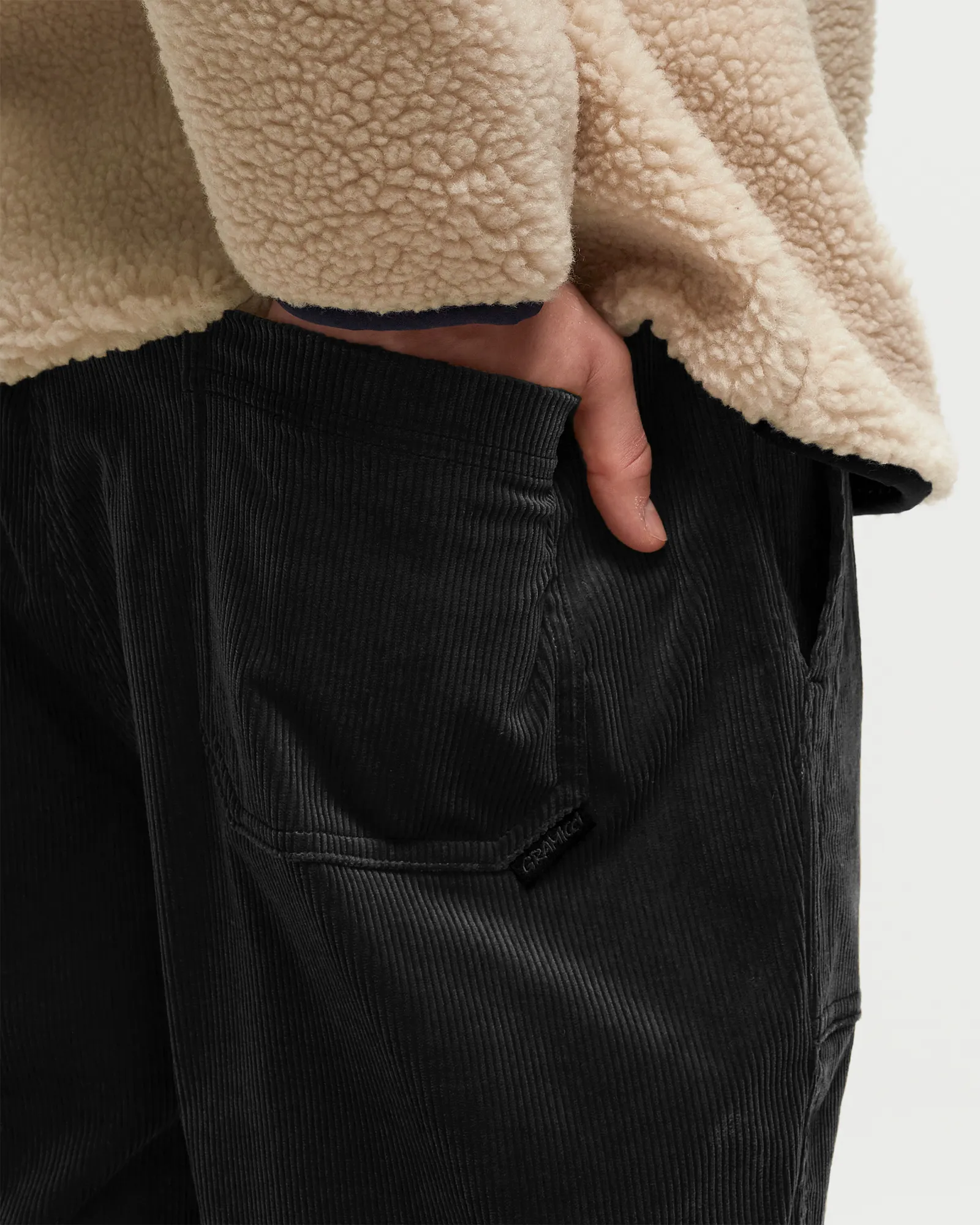 Gramicci CORDUROY LOOSE TAPERED RIDGE PANT