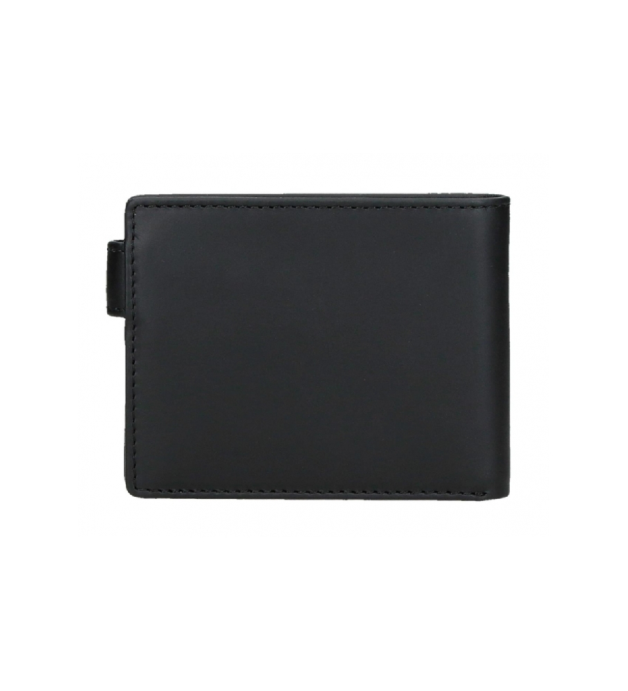 Carteira horizontal Reebok Switch com fecho de encaixe, preta