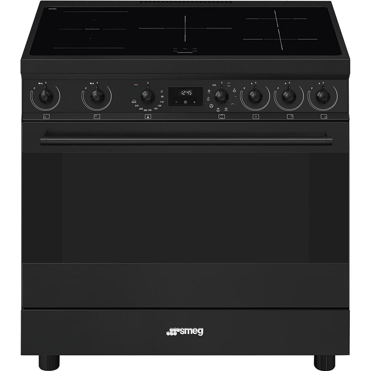 Smeg C9IMN2 induksjonskomfyr 90 cm, svart