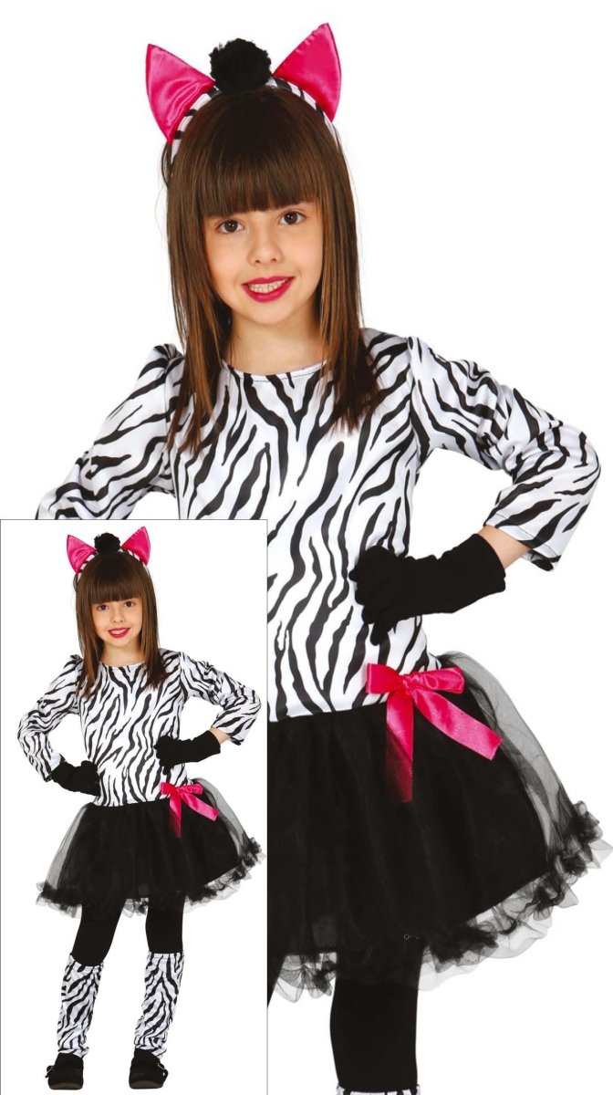 Zebra jurkje meisje