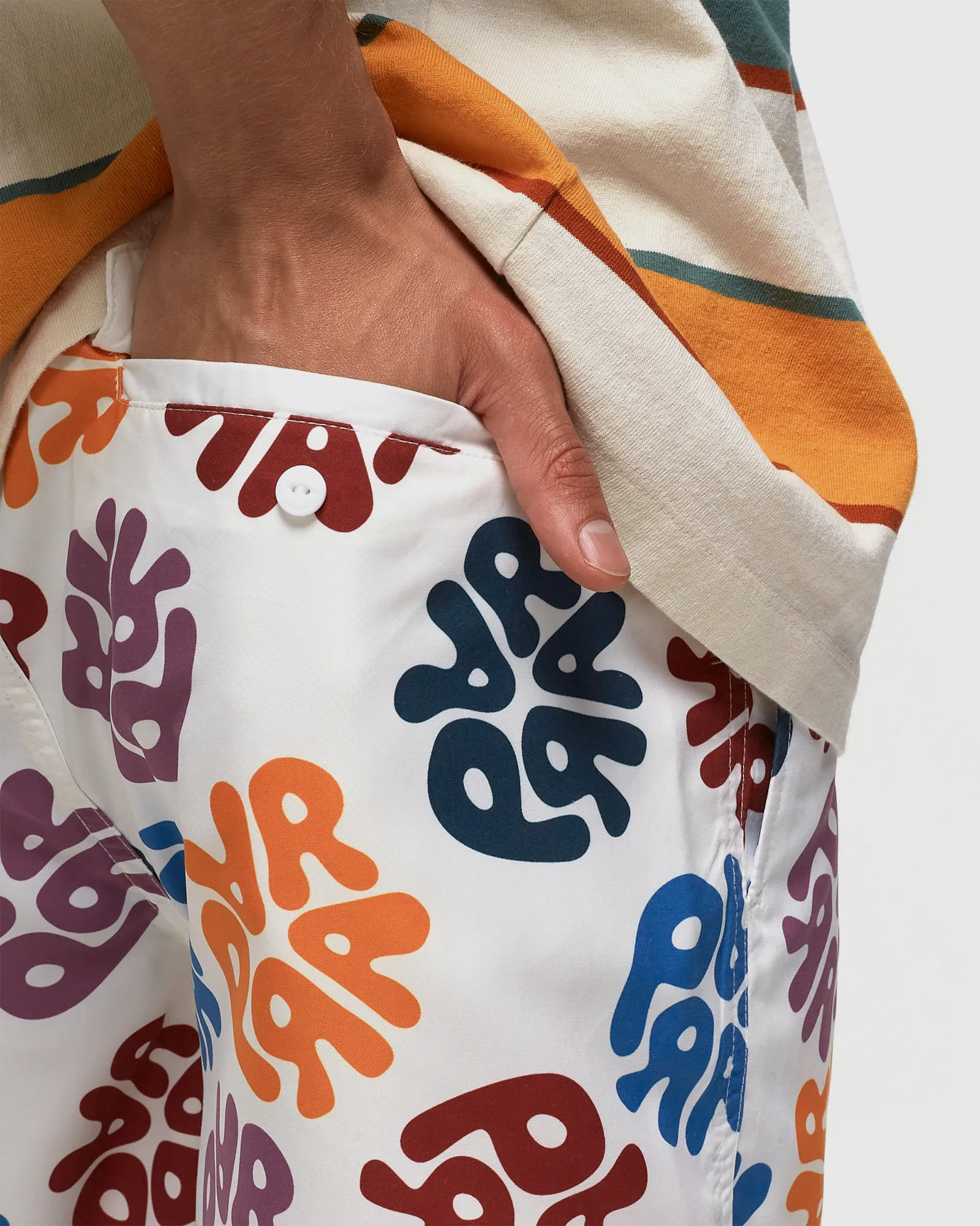 By Parra 1976 Logo Swim Shorts
