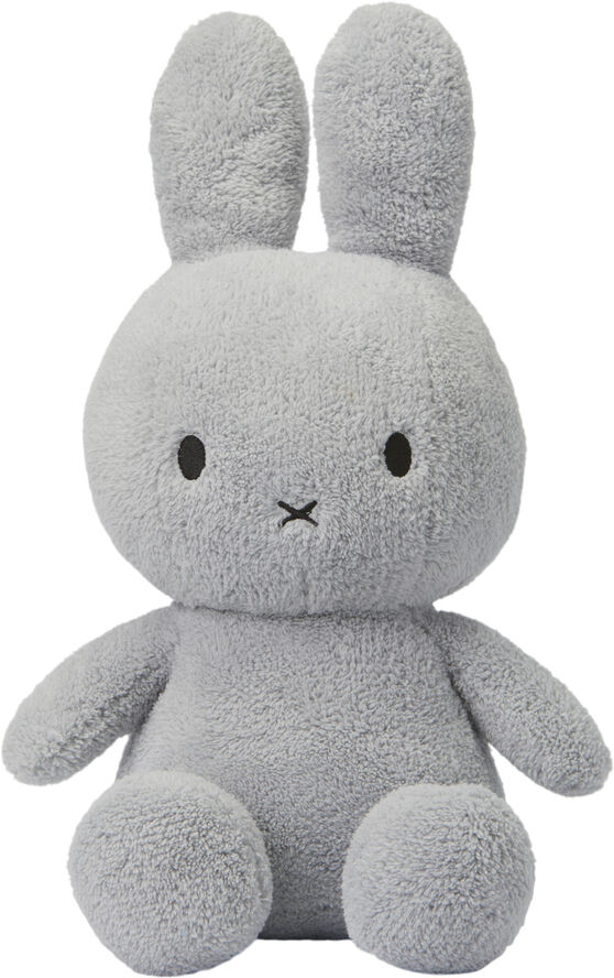 Bon Ton Toys Miffy Sitting Terry Light Grey - 33 cm Grey