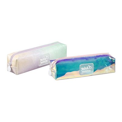 Trousse rectangulaire Pink Unicorn - 1 compartiment - 2 modèles disponibles - Viquel
