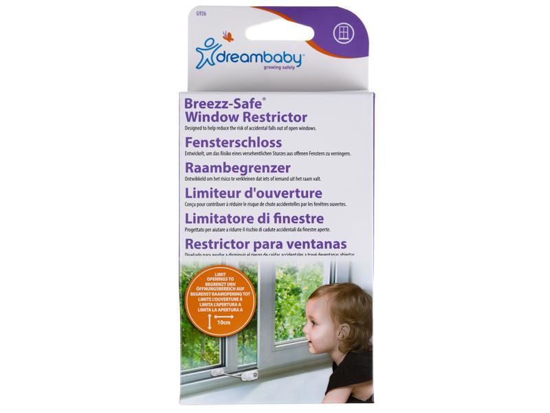 DREAMBABY Fenstersicherung Breezz-safe Fensteröffnungs-Begrenzer