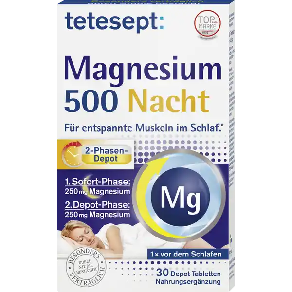 Magnesium 500 Nacht Tabletten