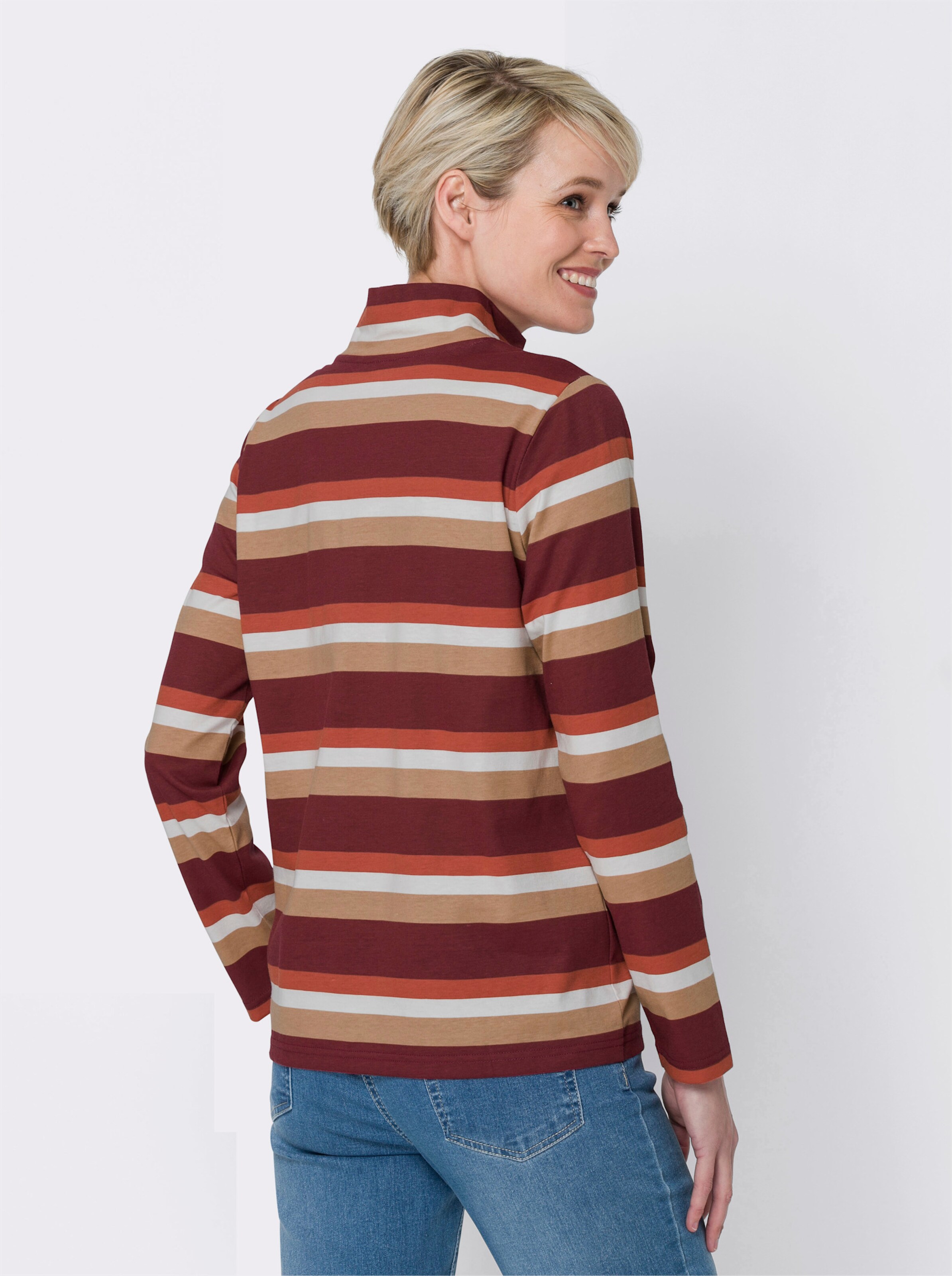 Stehkragenshirt