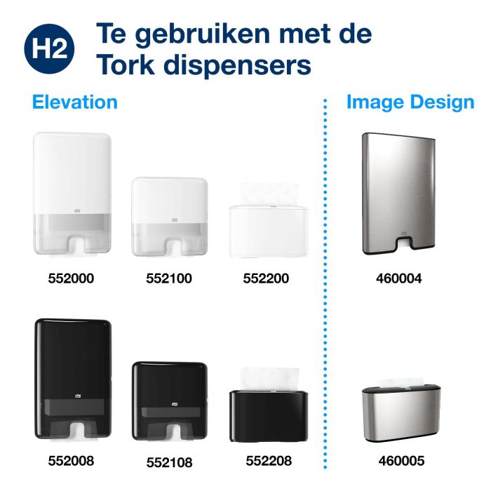 Tork 150388 Xpress Multifold Handdoek blauw 2 laags, 21x24 cm a 4740 st (150388)