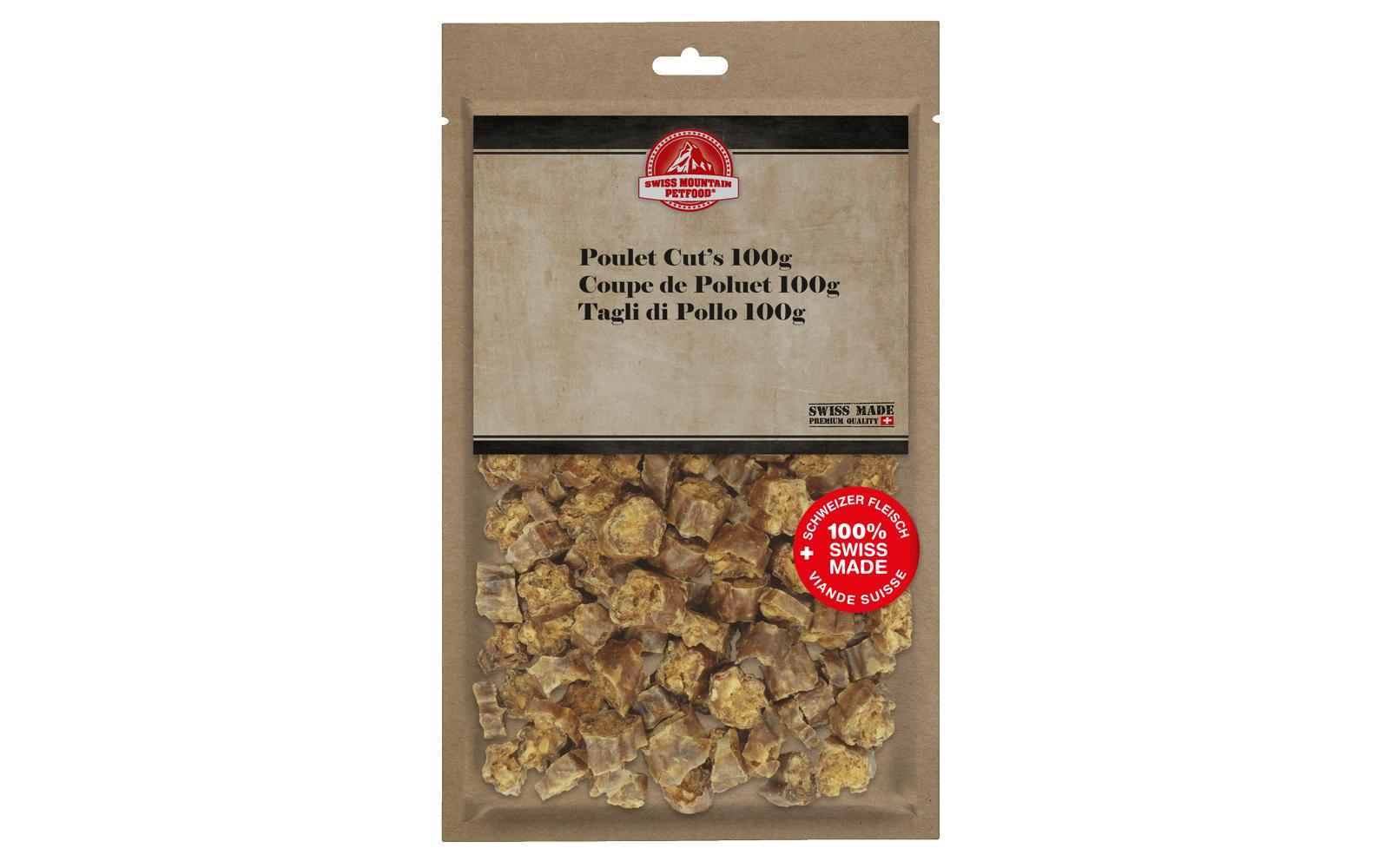 Kauartikel Poulet Cuts, 100 gTrainings-Belohnungssnack