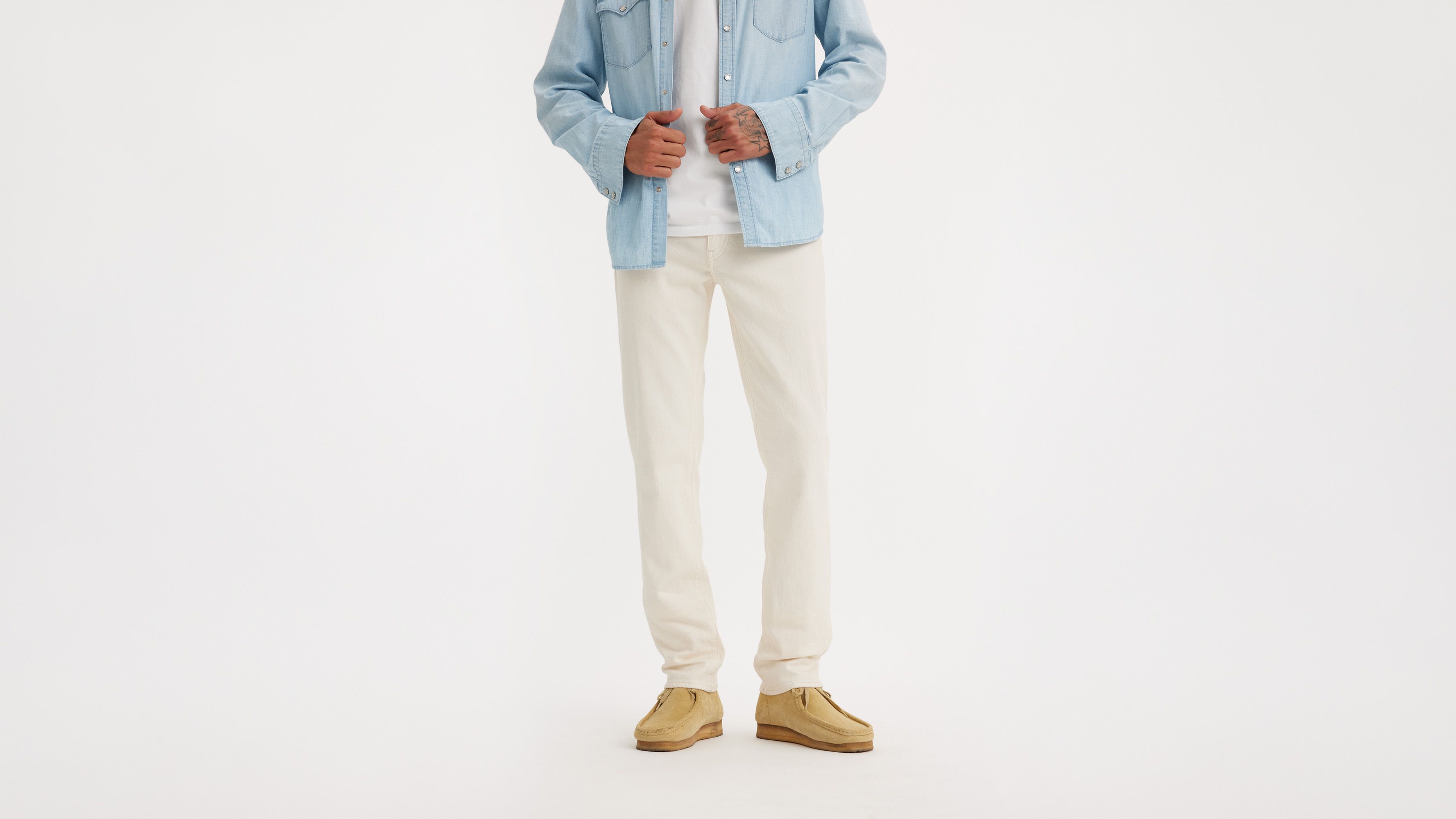 Jean 511™ slim - Why So Frosty Garment Dye - Cream
