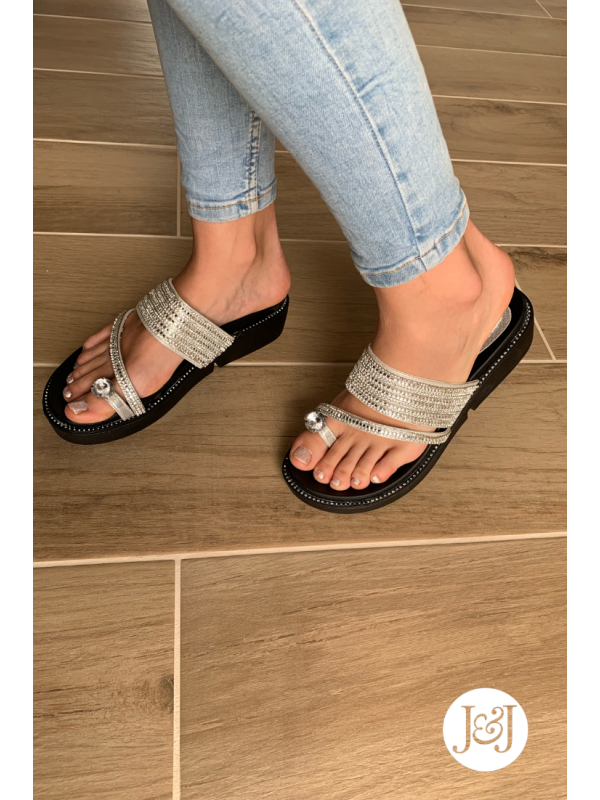 Nu-pieds Bijoux 'Assia'