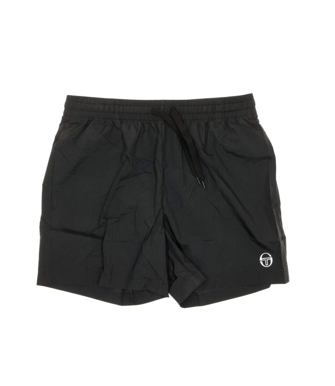 Short De Bain Noir/Blanc Homme Sergio Tacchini Swim