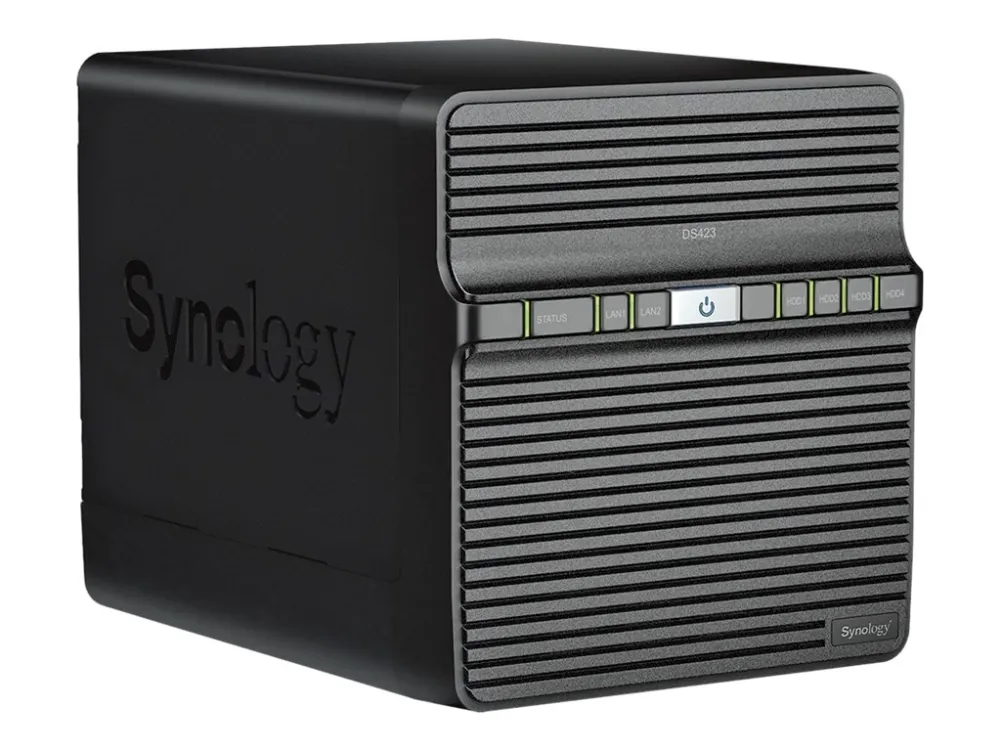 Synology Disk Station DS423 - NAS-server - 4 bays - SATA 6Gb/s - RAID JBOD, 0, 1, 5, 6, 10 - RAM 2 GB - Gigabit Ethernet - iSCSI support