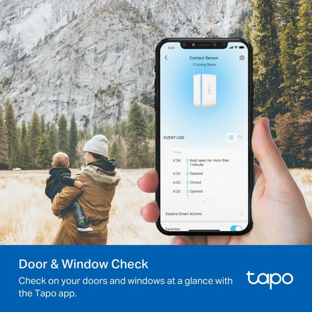 TP-Link Tapo T110 Smart kontaktsensor