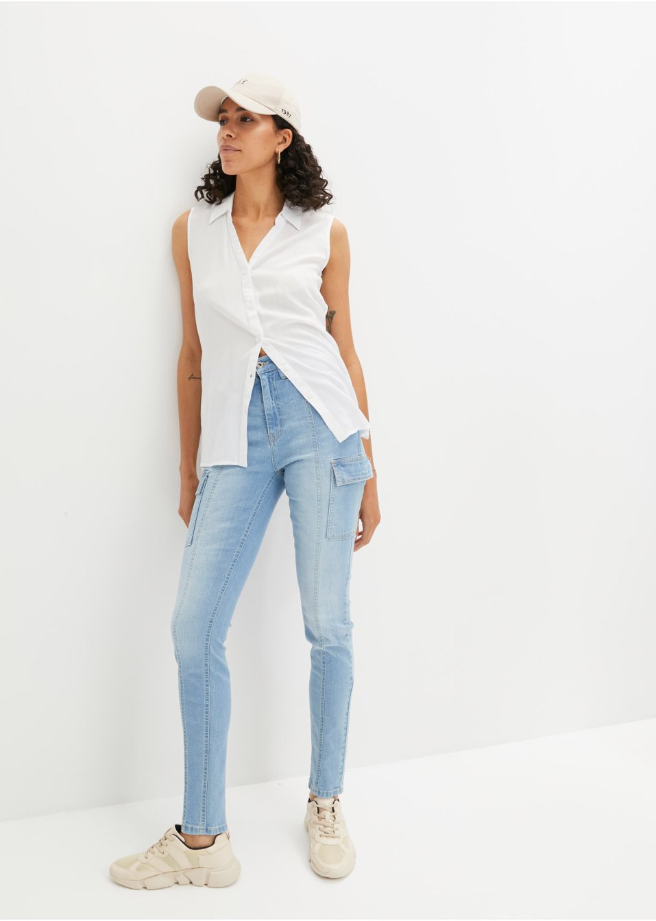 Jean cargo Skinny
