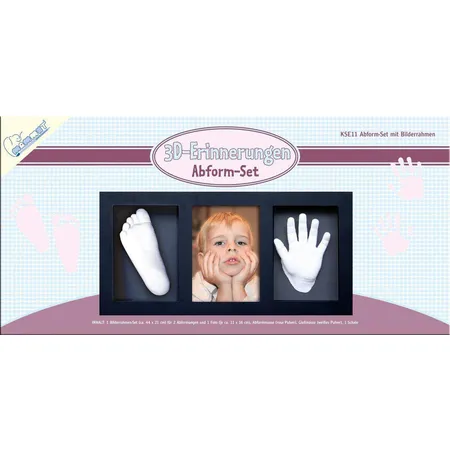 Mammut 129011 - 3D Erinnerungen Abform-Set mit Bilderrahmen