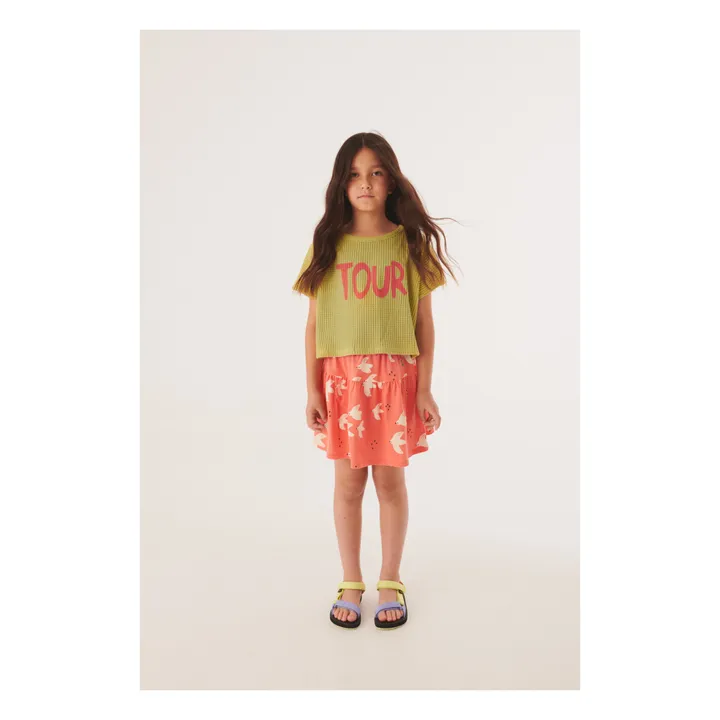 Letter To The World Jupe Lima Coton Bio | Rose
