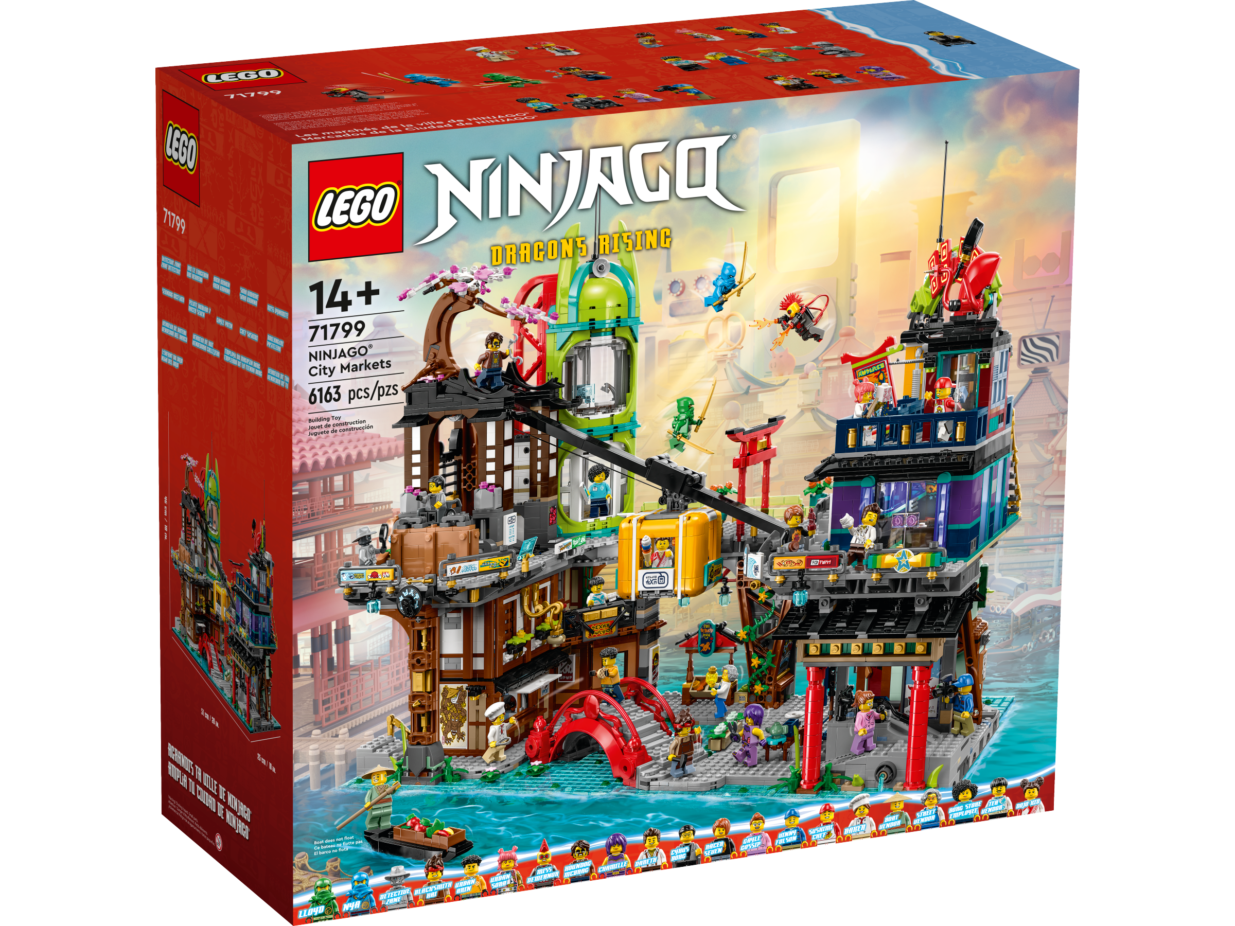 Mercados da cidade NINJAGO® 71799