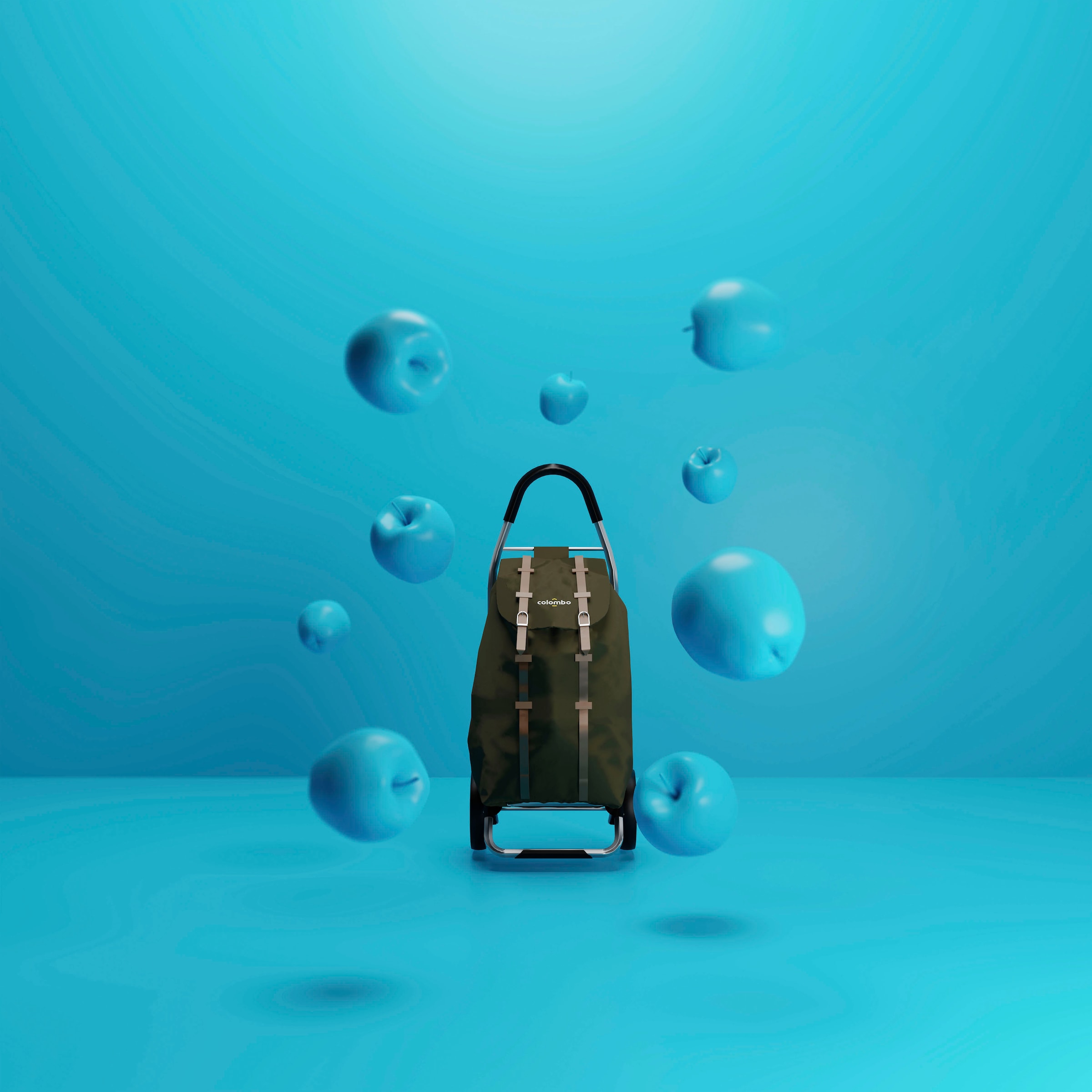 Bischof Einkaufstrolley »Rasant« wasserdichte Tasche aus Polyester