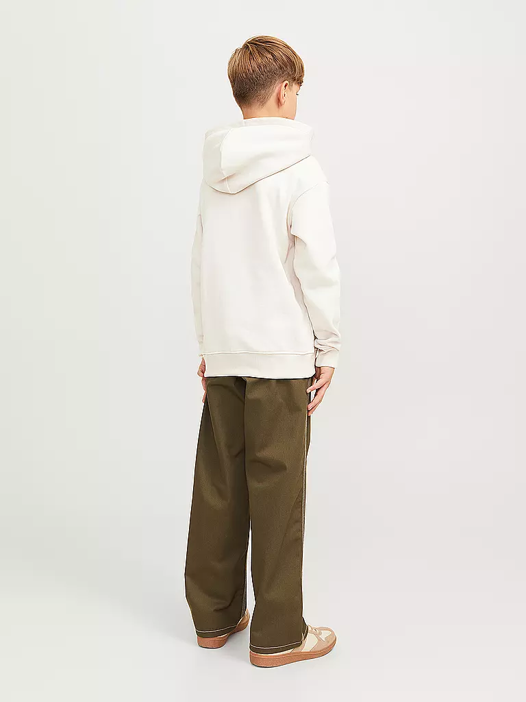 JACK & JONES Jungen Kapuzensweater - Hoodie JJHAKKAI beige
