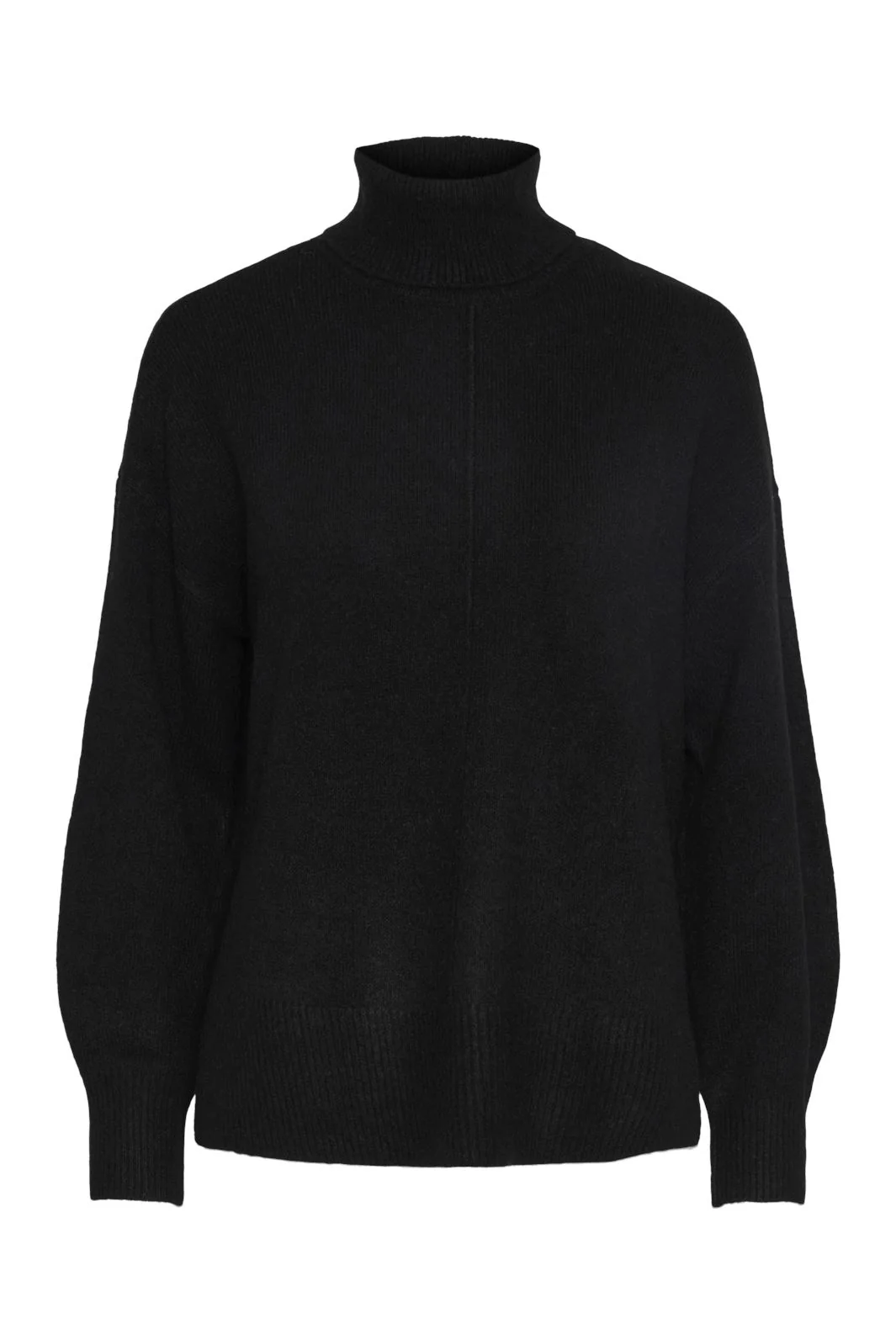 Pieces Pcmalou Ls Rollneck Knit 4542727 black