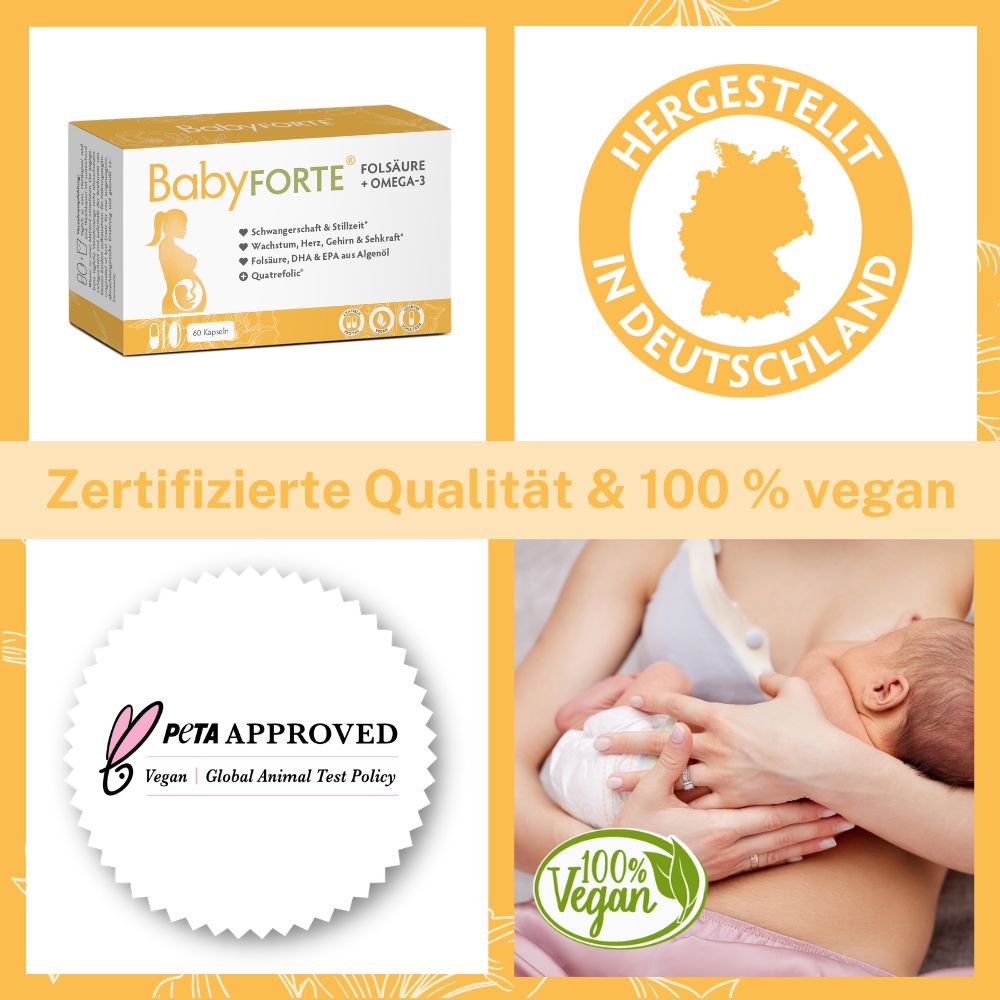 BabyFORTE® Folsäure + Omega-3