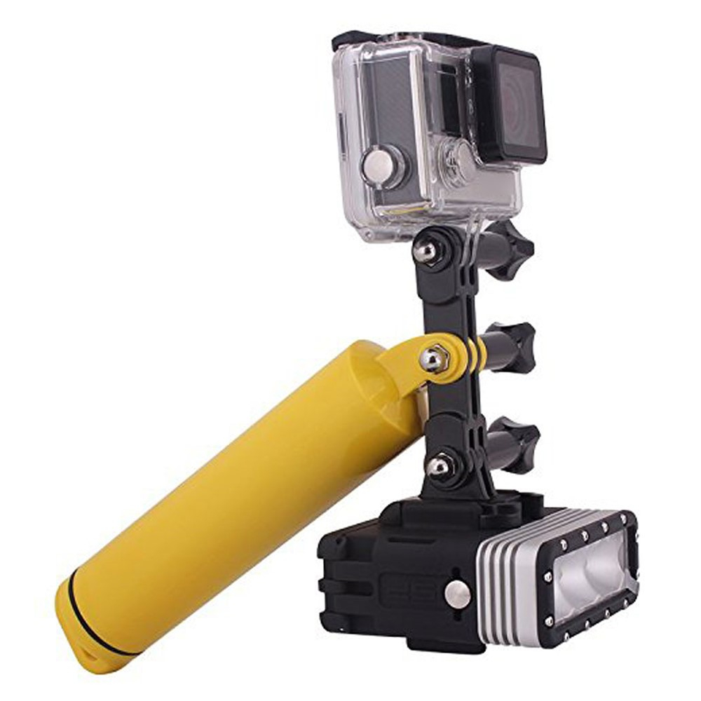 GoPro Dual Stativ Mount Adapter Halterung - Schwarz