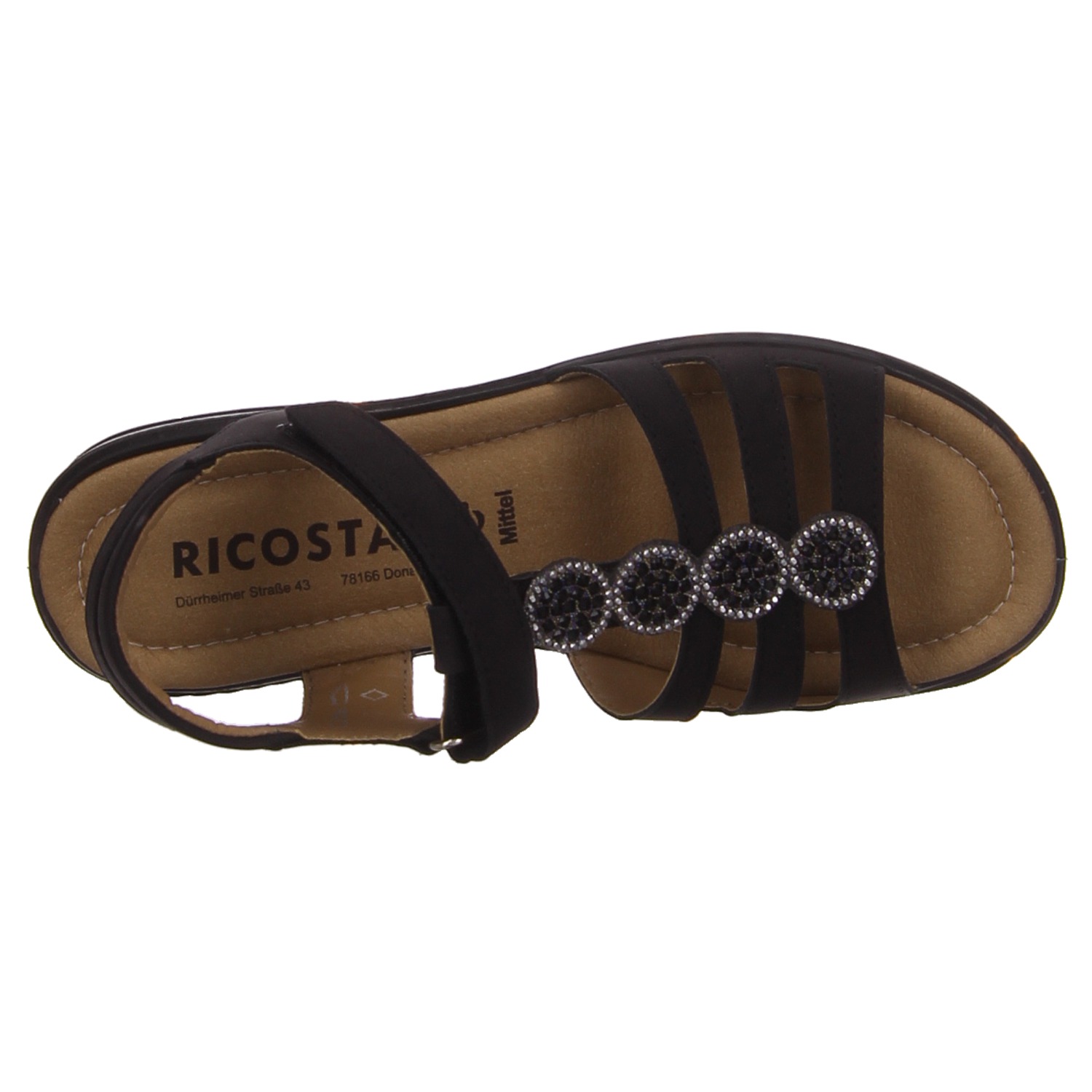 Ricosta Sandalen schwarz schwarz