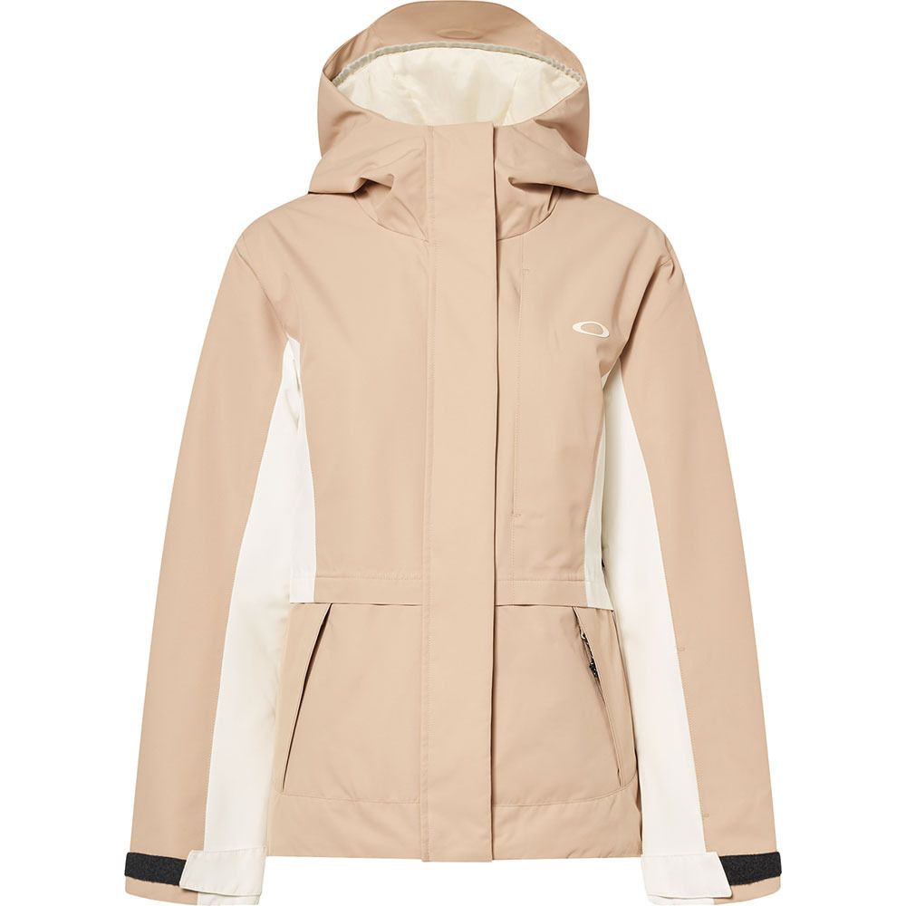 Oakley WMNS HEAVENLY RC - Veste ski Femme humus/arctic white