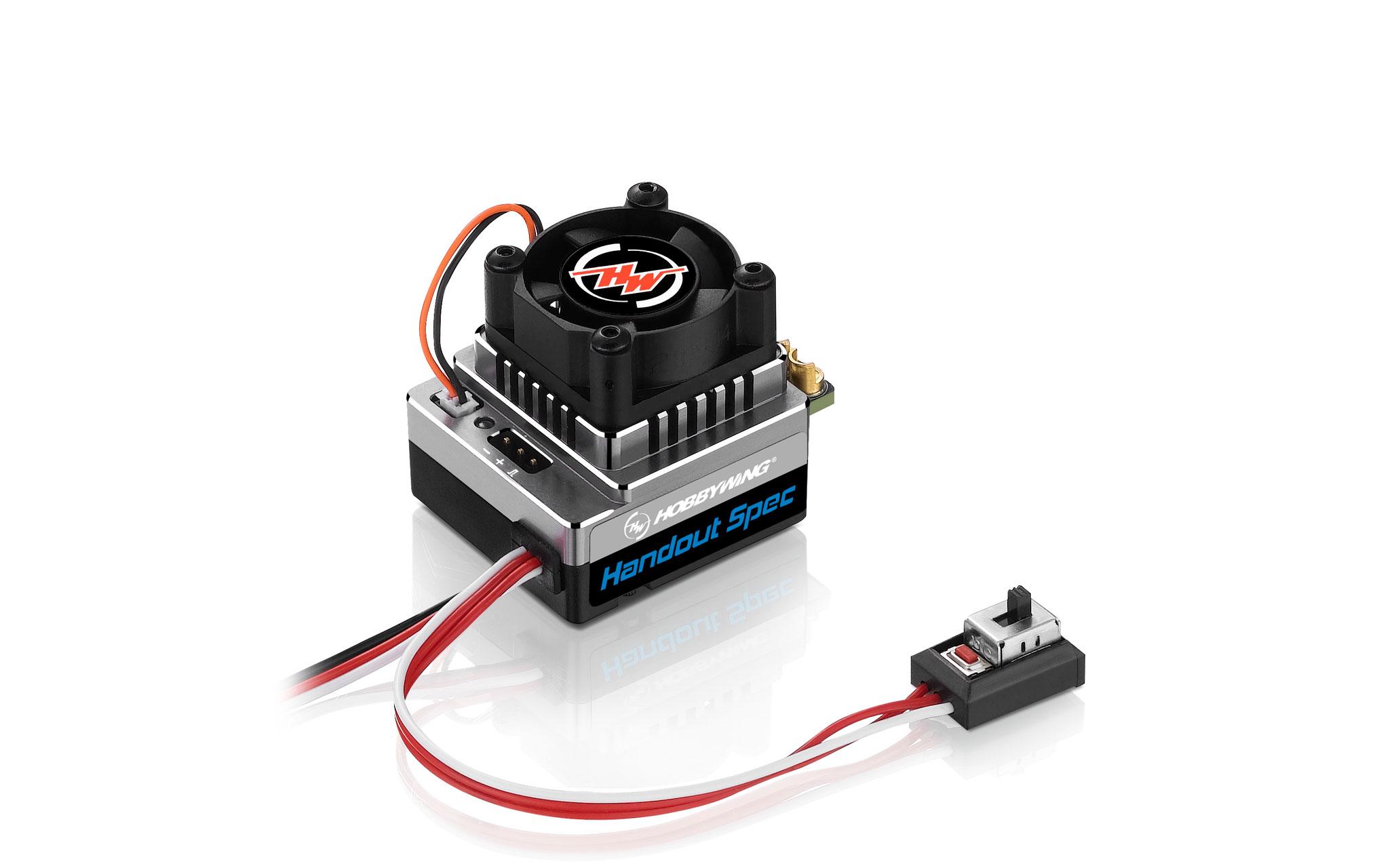 Brushless Regler Xerun XR10 Justock G3 60A, 2SHandout Spec Brushless Sensored ESC