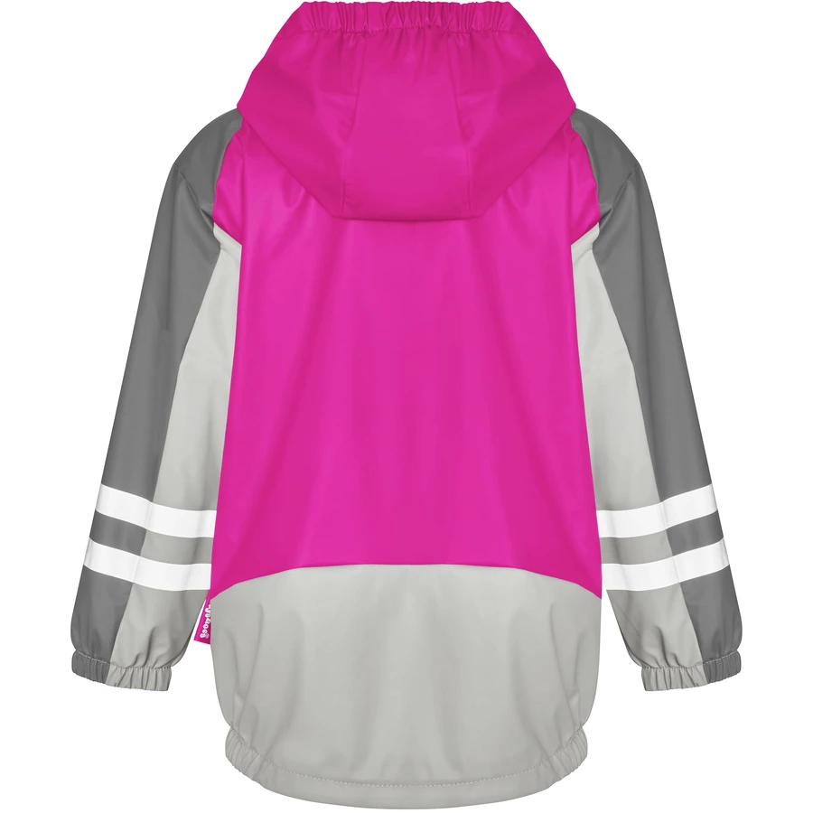 Playshoes Regenjacke 3 in 1 neonpink