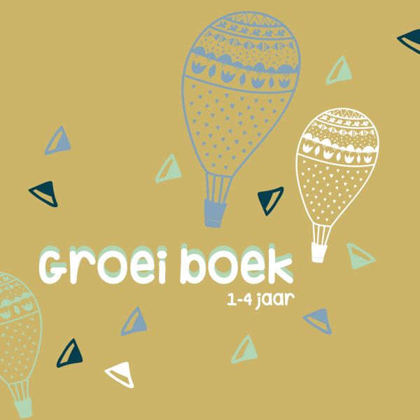 JEP! Kids Groeiboek Mosterd Geel