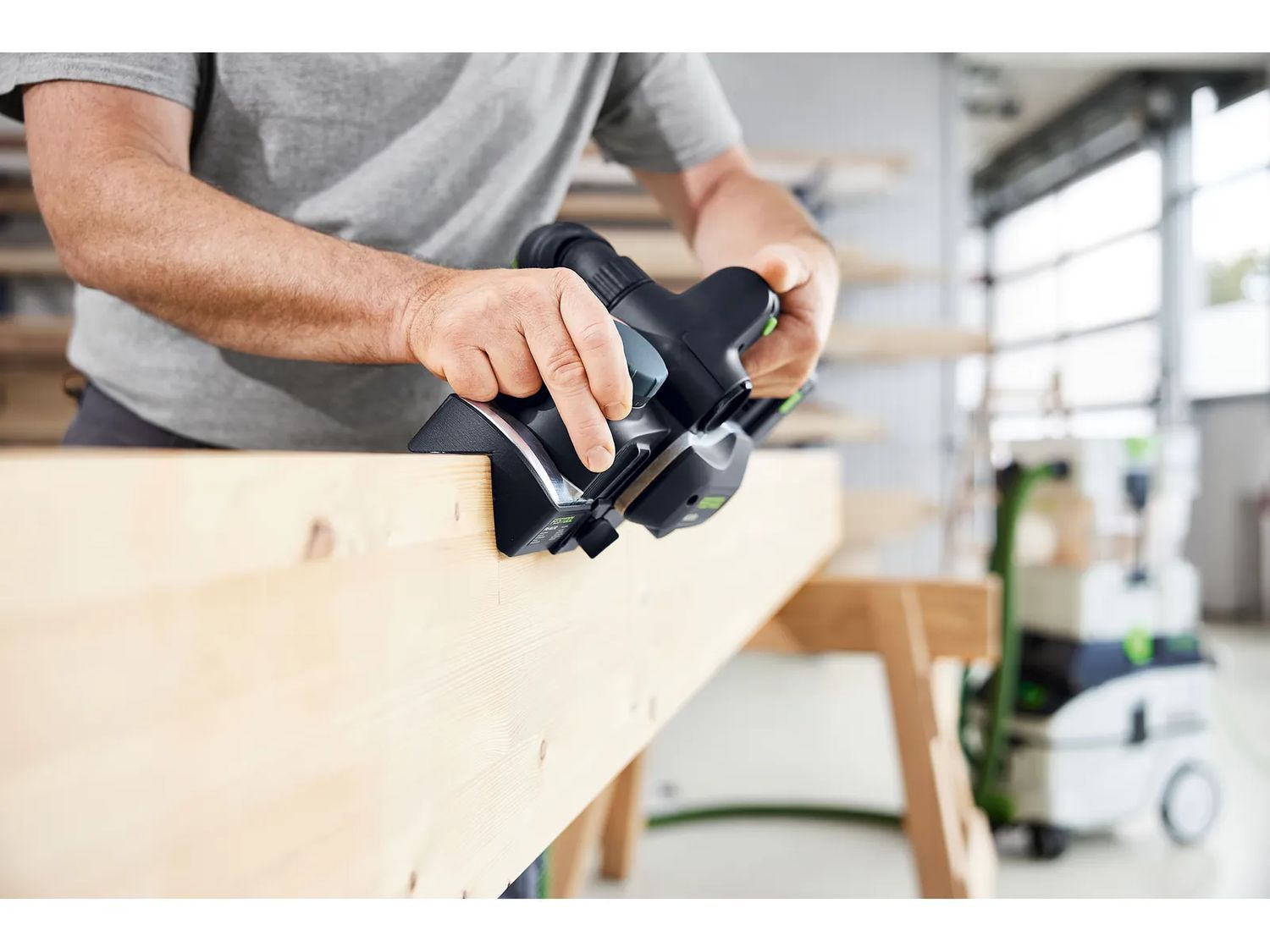 Festool HLC 82 EB-Basic-Set Accu schaafmachine - 578600