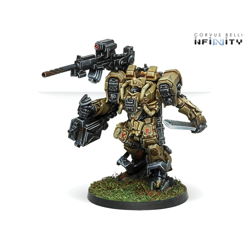 Infinity - Ariadna - Blackjacks, 10th Heavy Ranger Bat. (T2 Sniper Rifle)