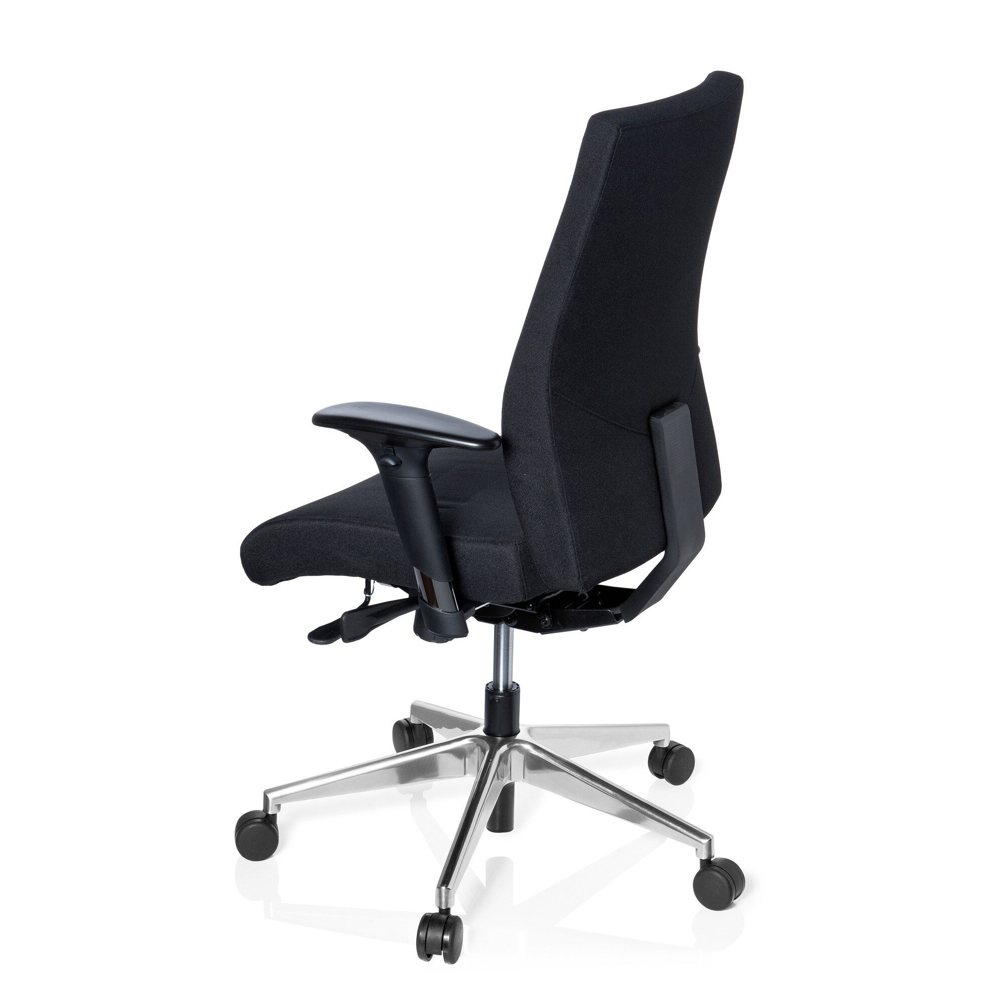 Profi Bürostuhl PRO-TEC 250 Stoff mit Armlehnen (höhenverstellbar) hjh OFFICE