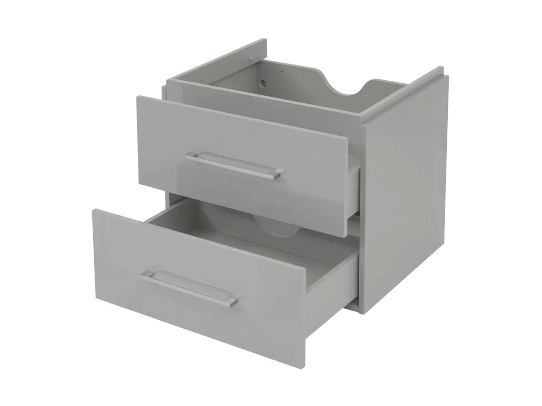 Premium Meuble sous-lavabo MCW-D16, gris