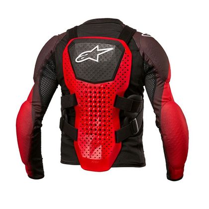 Gilet de protection Alpinestars BIONIC TECH YOUTH - Multicolore / Rouge