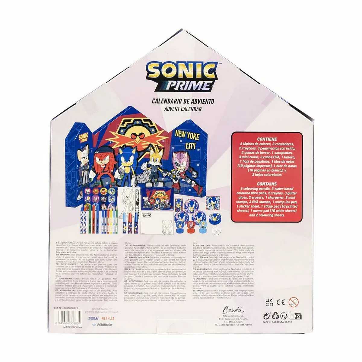 SONIC 24 Pièces