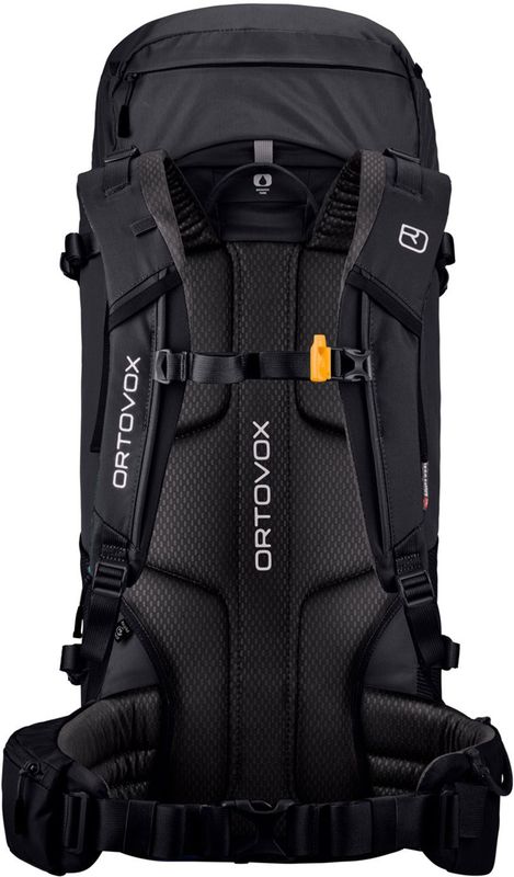 Ortovox - Wintersport Rugzak - Zwart - 35 Liter - Gewatteerde Schouderbanden