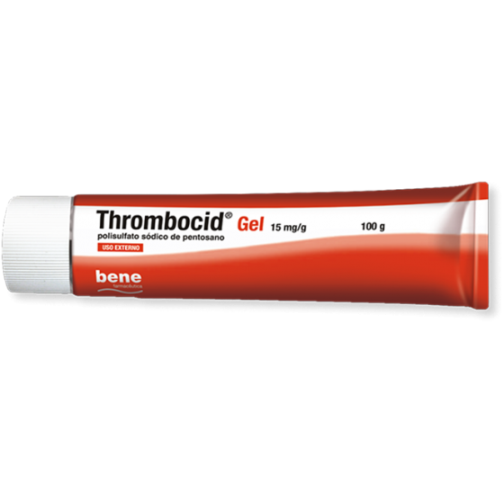 Thrombocid, 15 mg/g-100g x 1 gel bisn