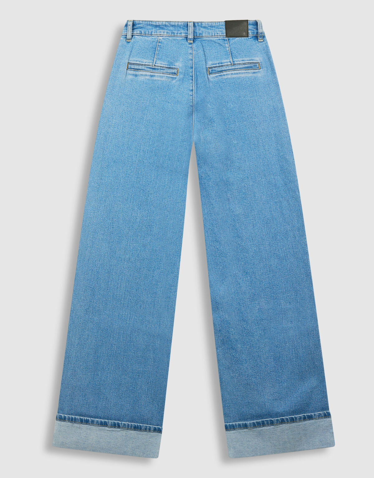 Classic Wide Leg Fit Jeans Lichtblauw