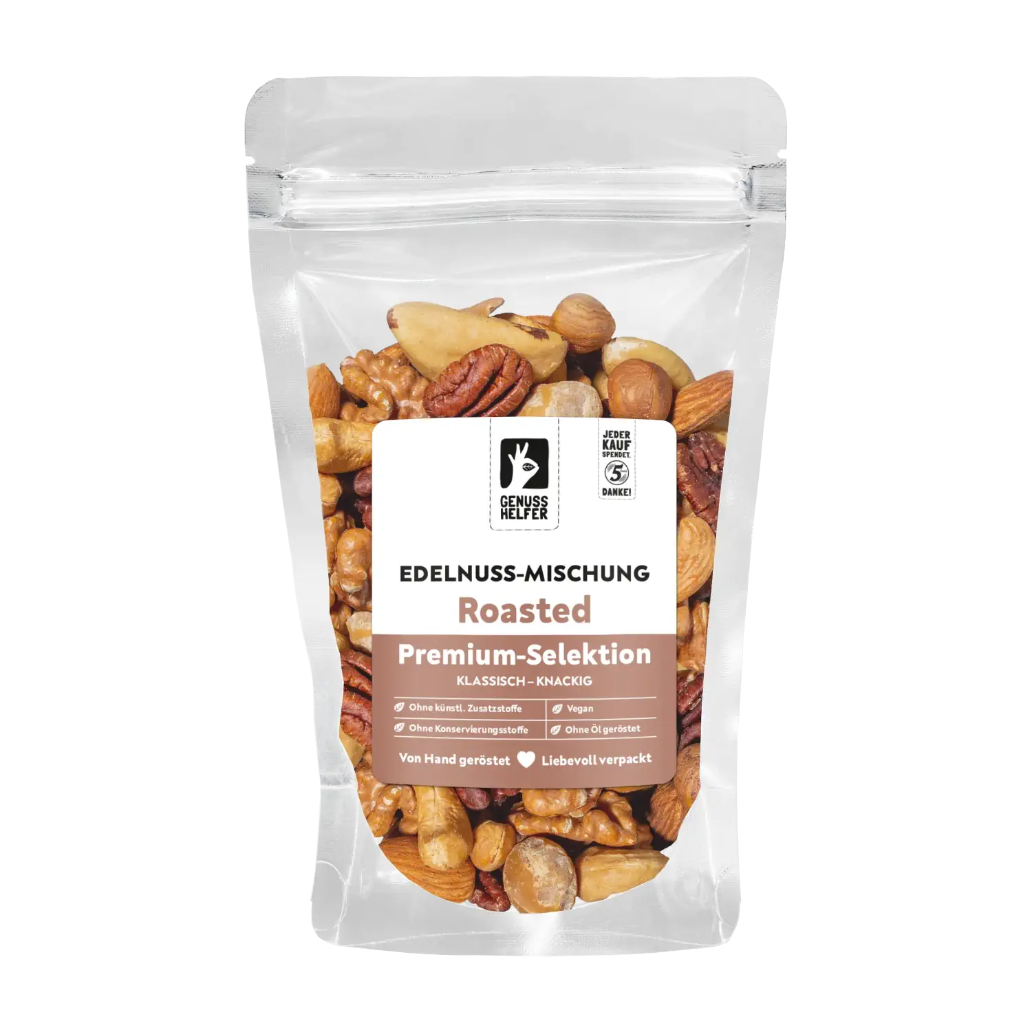 Edelnuss Mischung, geröstet, 3er Pack