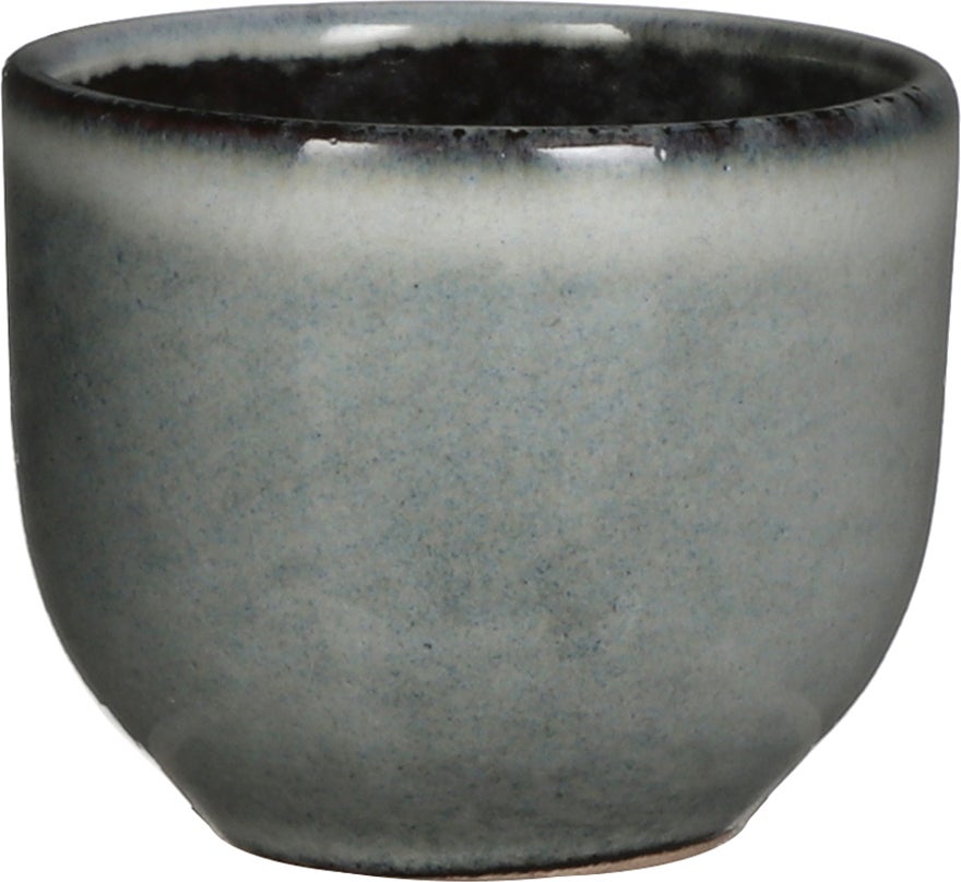Mica Decorations eierdop Tabo grijs D 5 H 4,5 cm