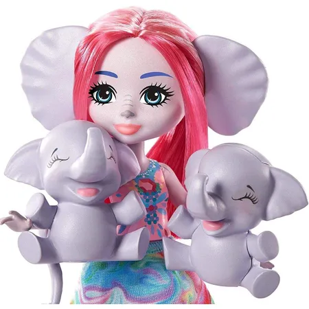 Mattel Enchantimals Esmeralda Elephant Familie