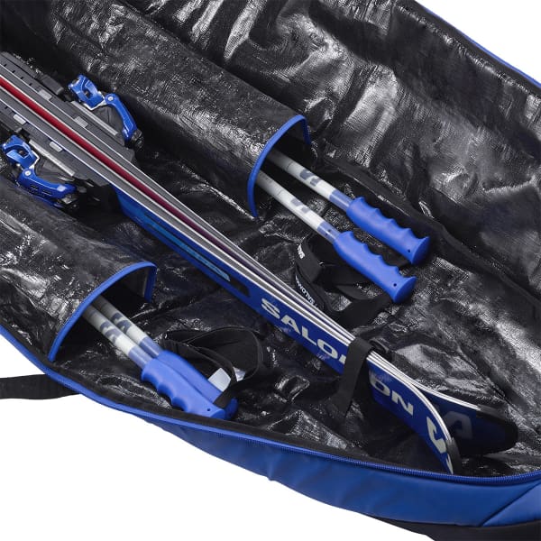 Housse ski SALOMON SKITRIP 1 PAIR PADDED 195 RACE BLUE