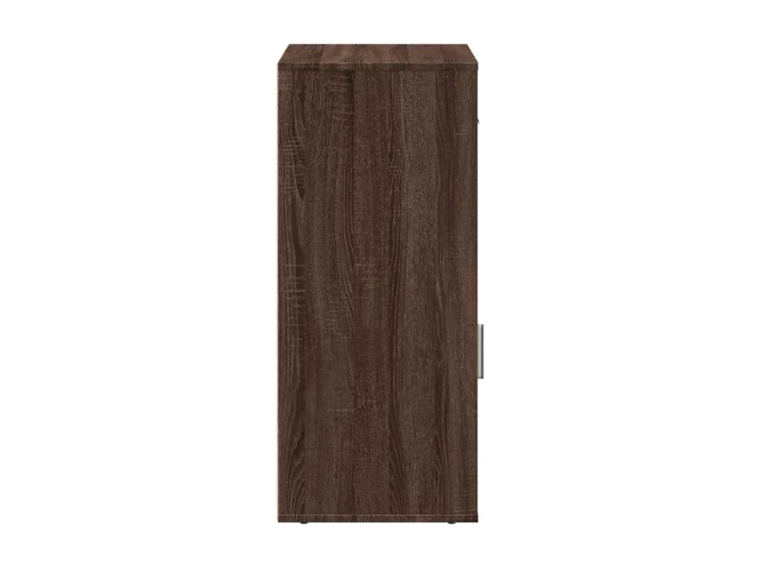 Armoire de rangement chêne marron 56,5x39x90 cm bois ingénierie