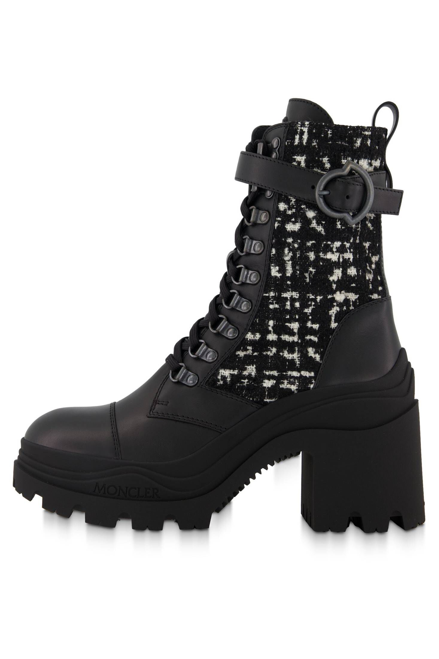 Moncler| Damen Schnürstiefeletten ENVILE  BUCKLE ANKLE BOOTS