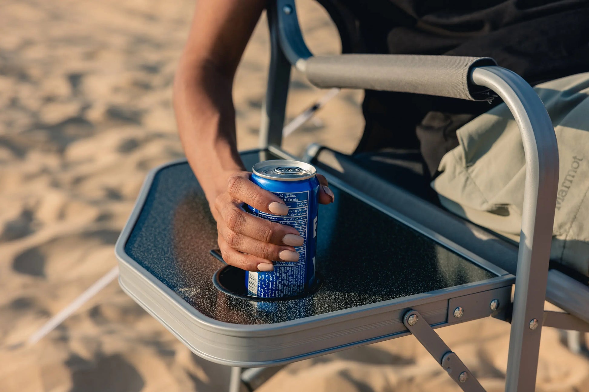 Deck Chair mit Ablage